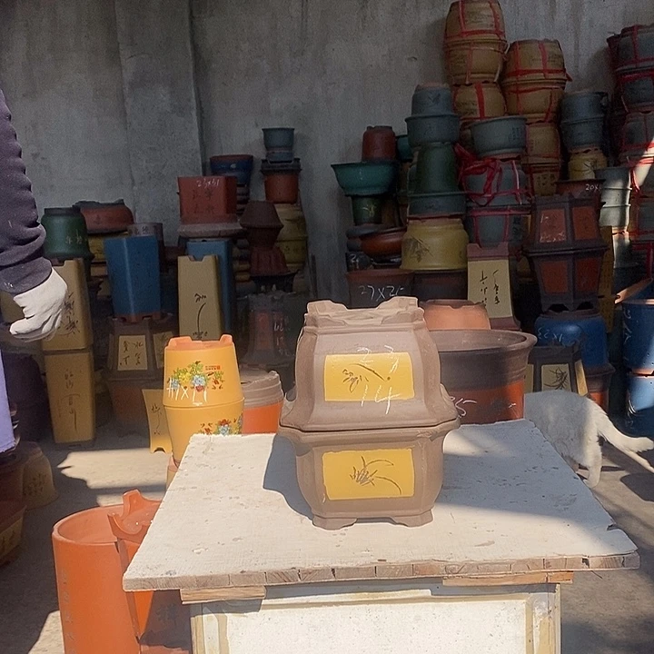 紫砂花盆紫砂花盆