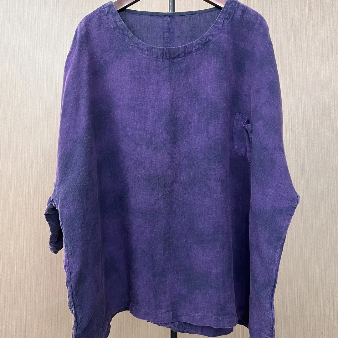 春秋新款A2438时尚百搭圆领纯色小上衣