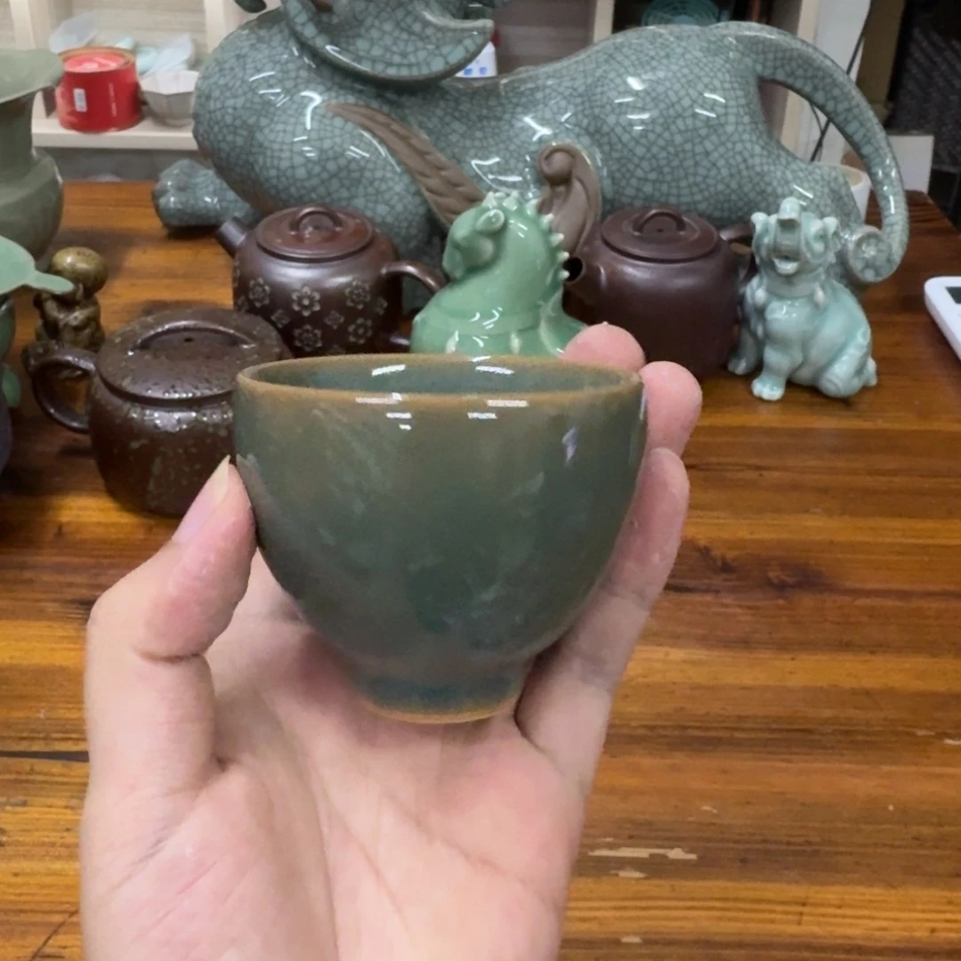 小仲青瓷茶具微瑕1175