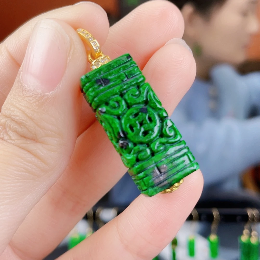 翡翠未镶嵌耳饰饰品