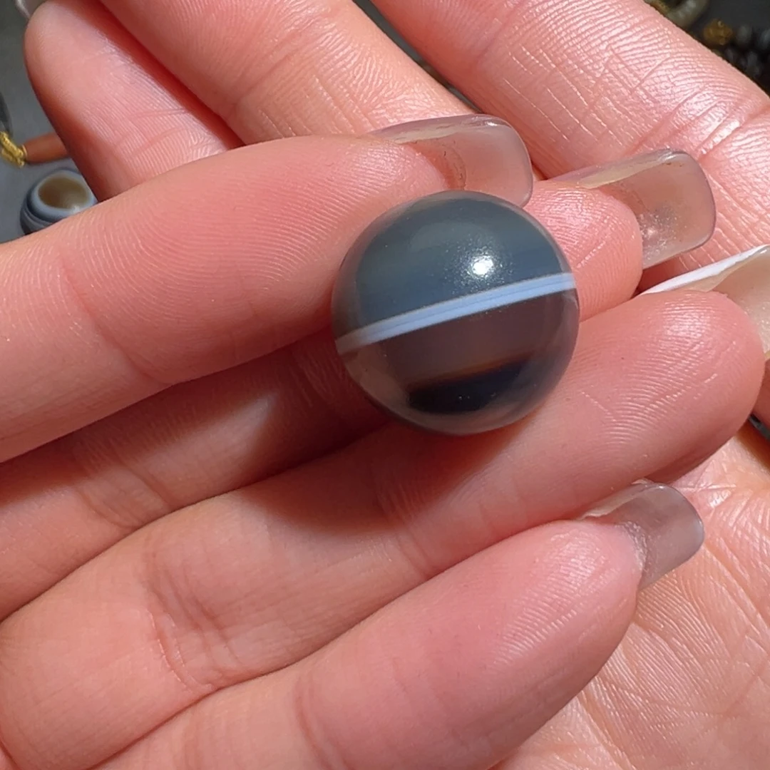 悲***渡玛瑙/玉髓未镶嵌颈饰