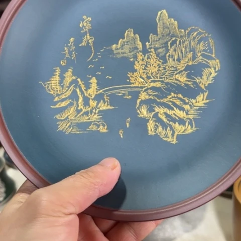 紫砂茶盘傅*江。。。。。。。。。