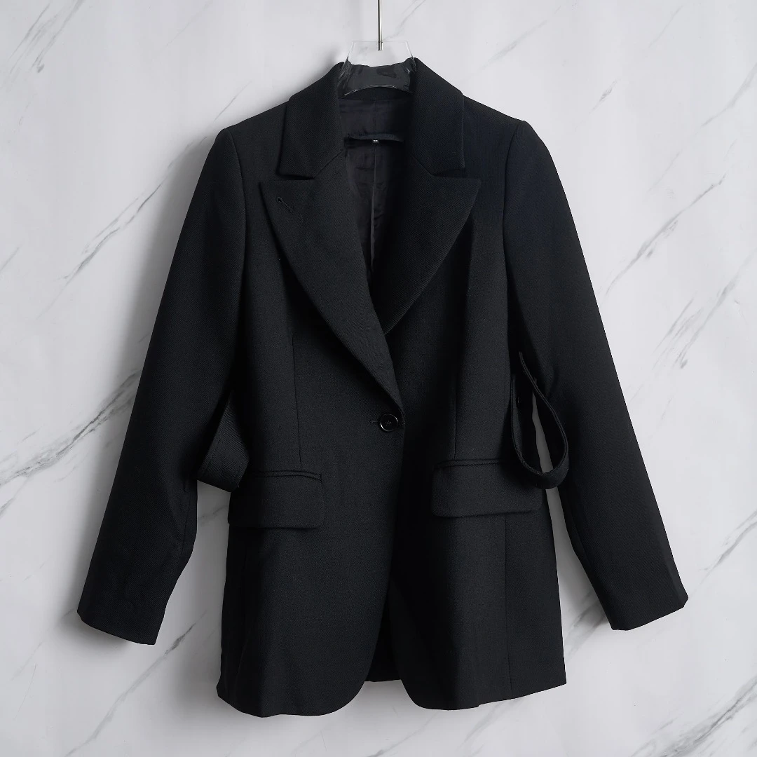 【Jes专属】全新未使用/Maison Margiela MM6枪驳领单西MMGU00137