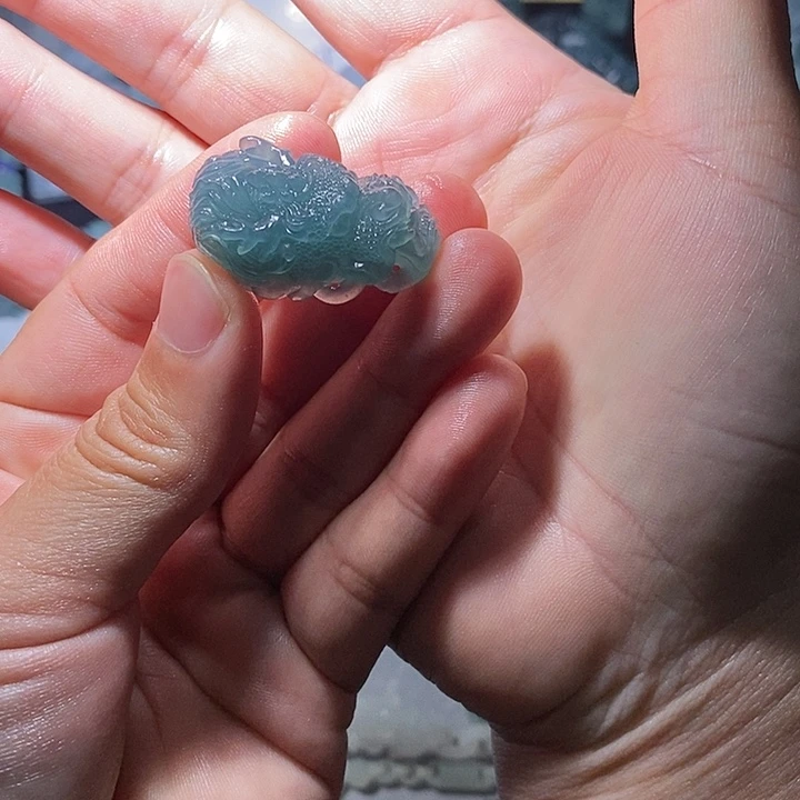 硕***崽定制翡翠未镶嵌毛