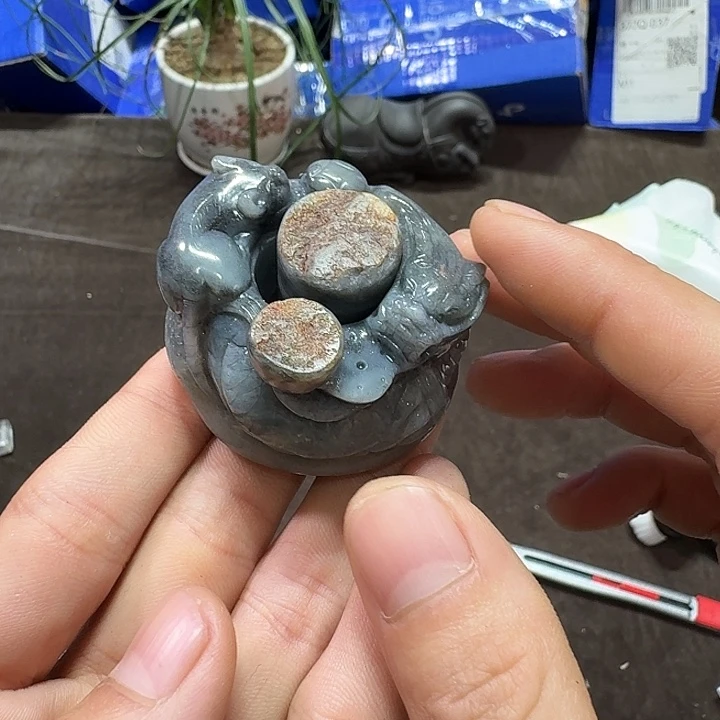 未镶嵌和田玉（糖玉）车挂