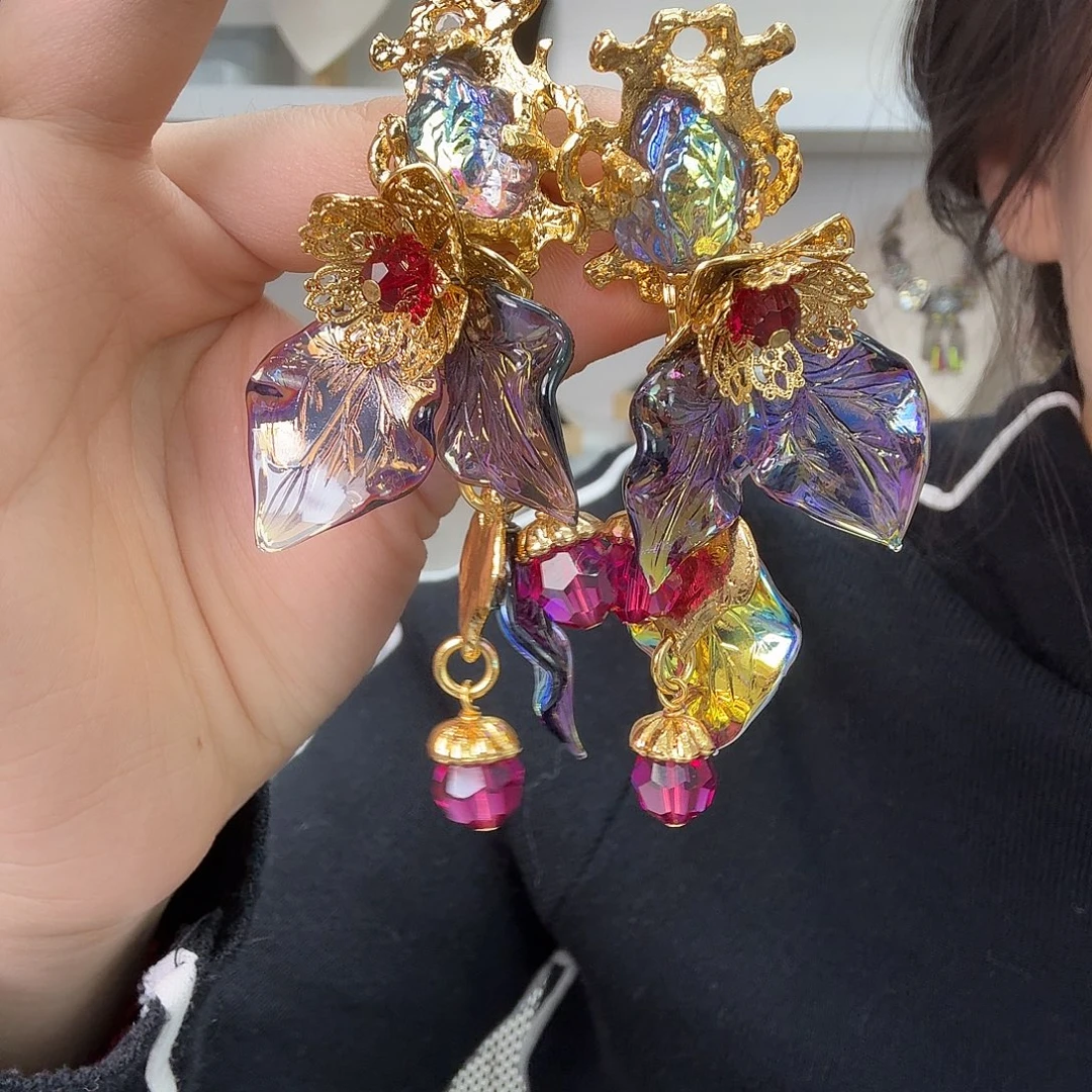 琉璃合金合金Gavilane 耳夹 不退换