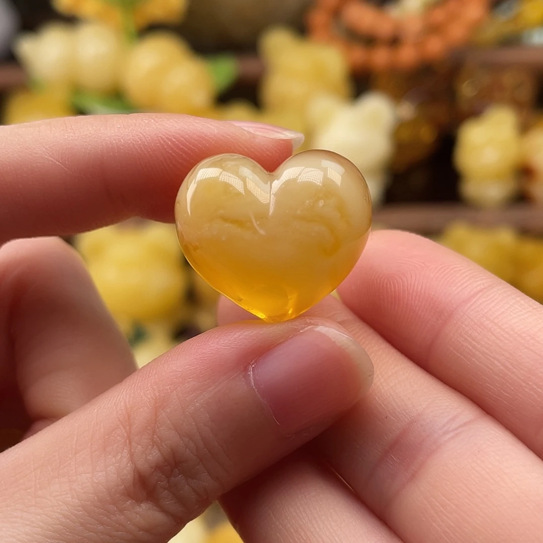 琥珀未镶嵌珠宝奇石微瑕