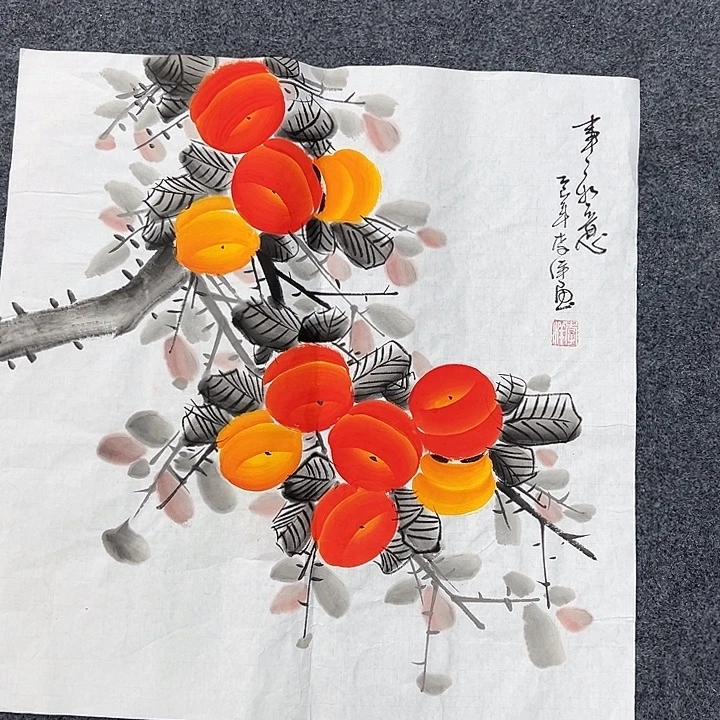 国画纯手绘国画大捡漏