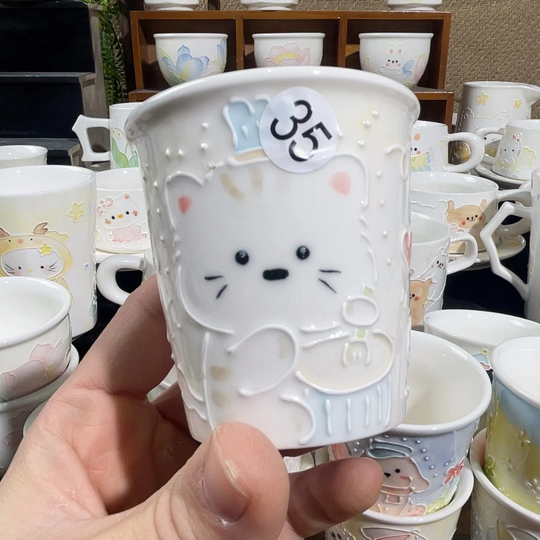 漫甜手工陶瓷杯子35