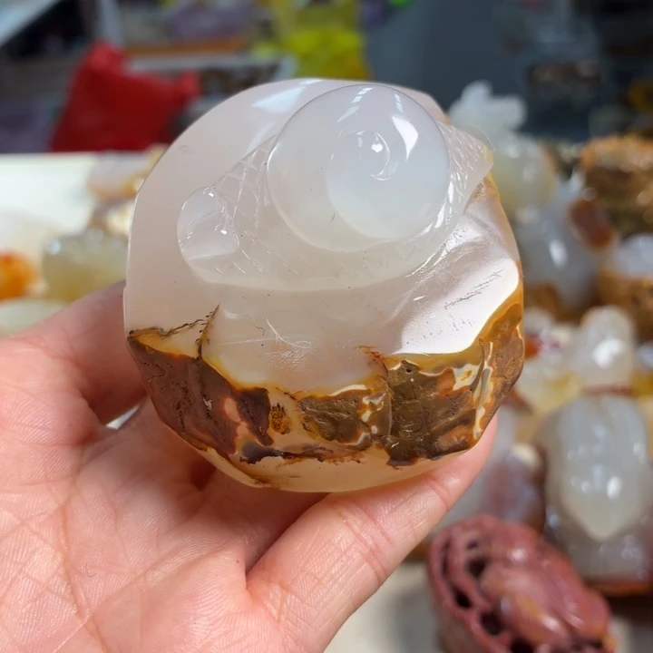 玛瑙/玉髓未镶嵌吊坠(不含链)