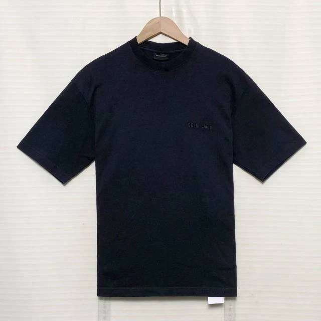 95新 Balenciaga/巴黎世家 小刺绣 logo 短袖/XS码/XG-Y26374