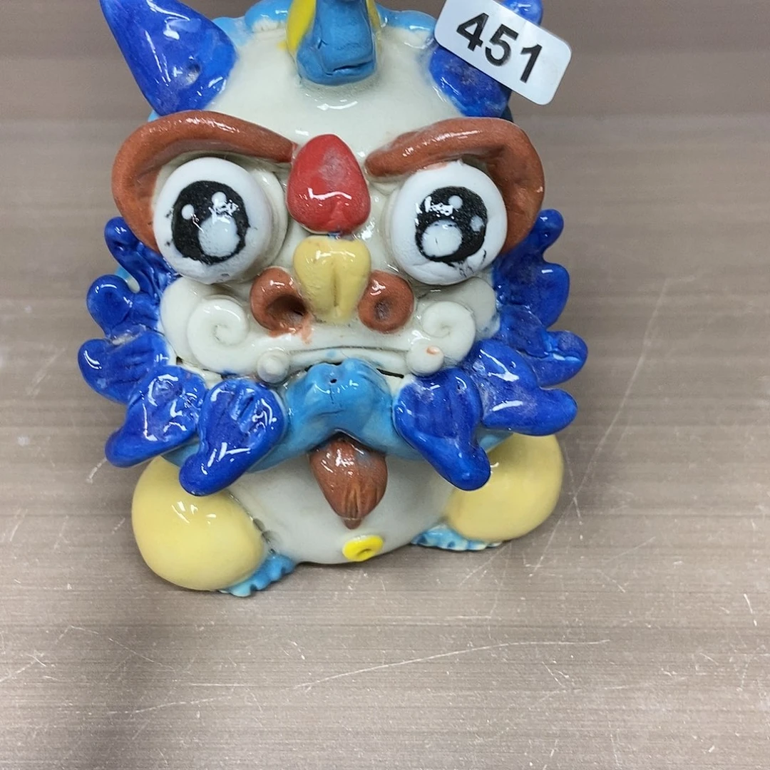 摆件直播间手工抽象陶瓷摆件微瑕451