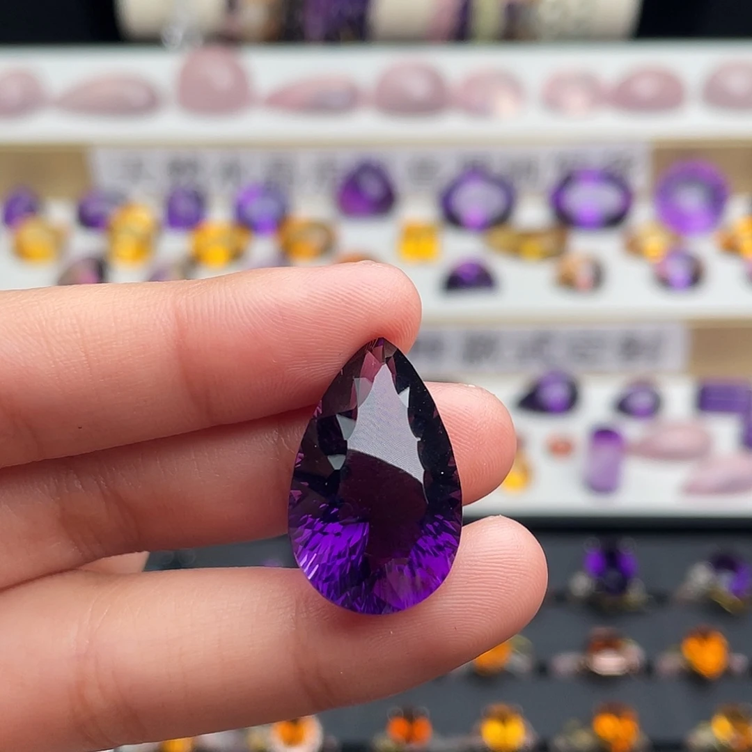 珠宝半成品水晶银S925镶嵌天然保真