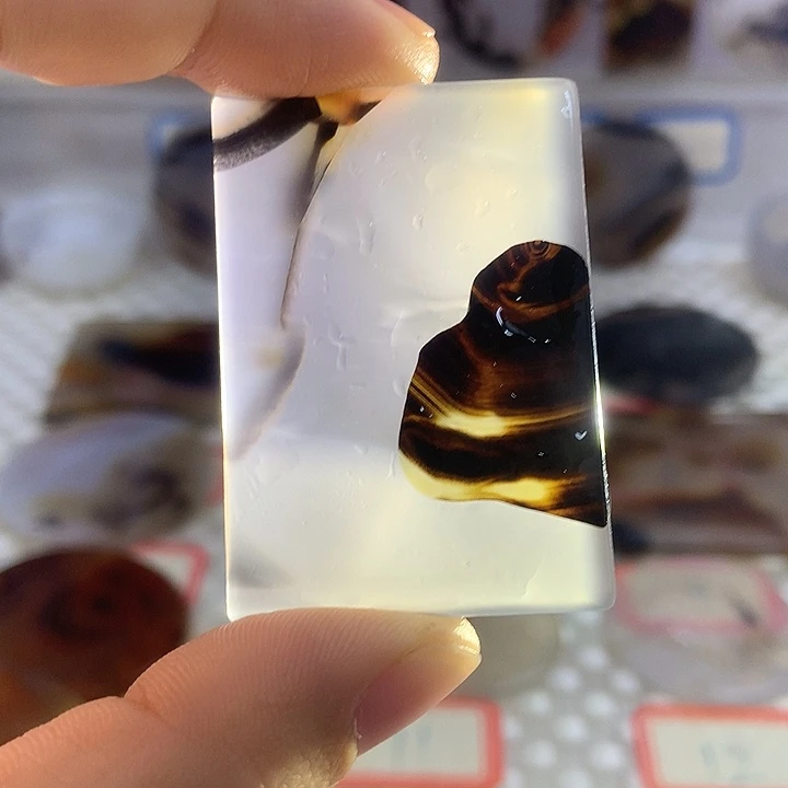 玛瑙/玉髓合金颈饰