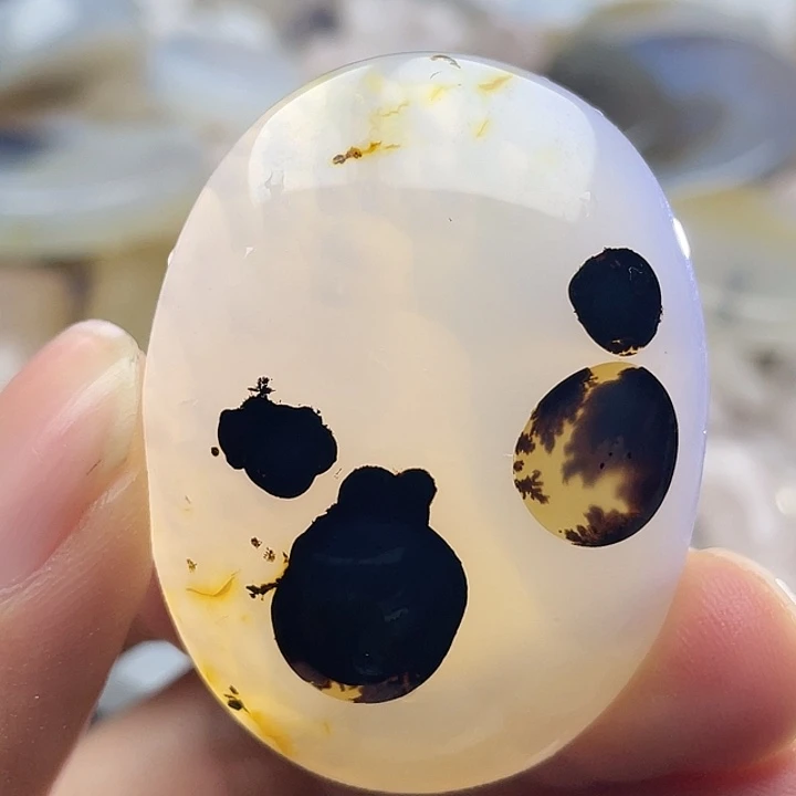 玛瑙/玉髓合金颈饰