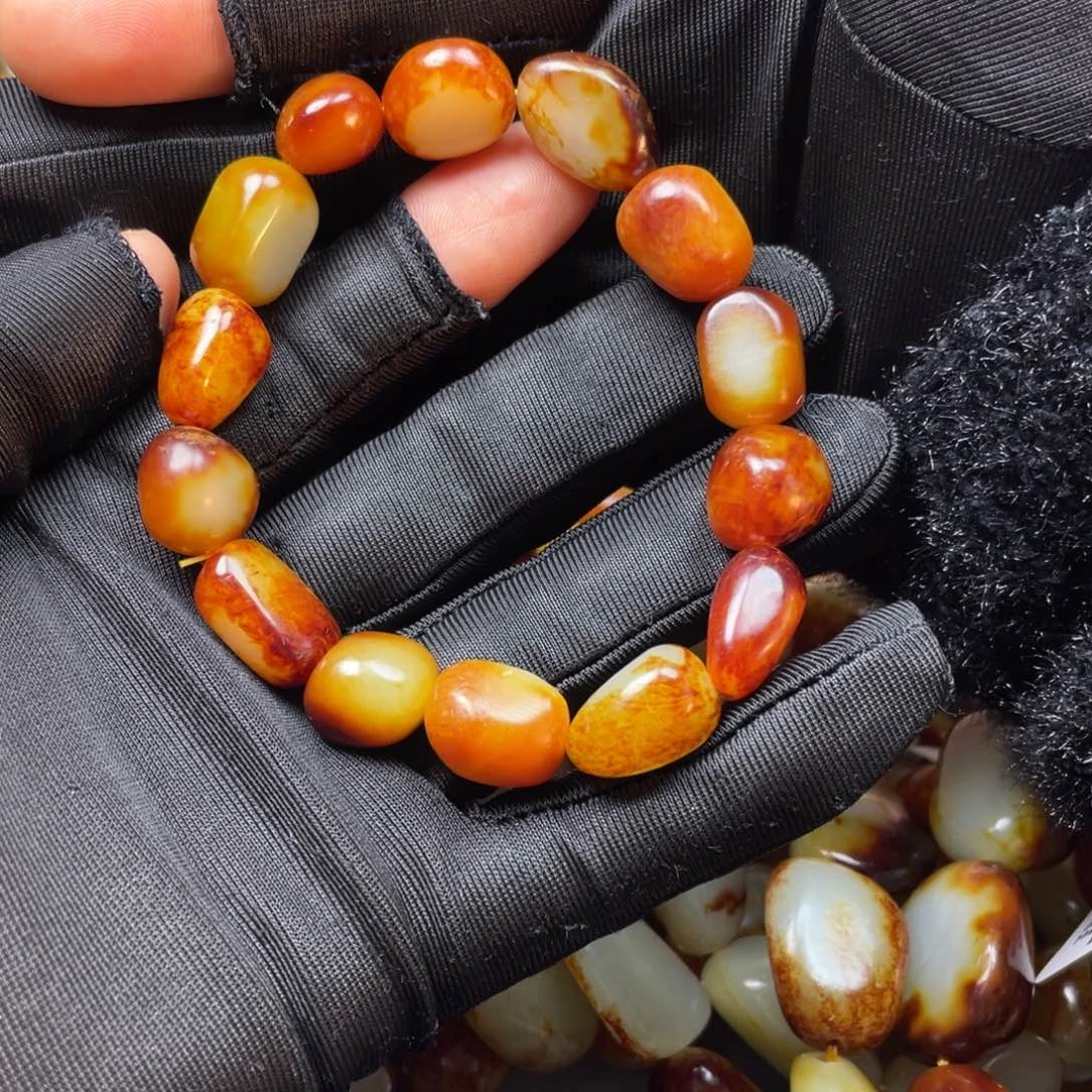 和田玉手链未镶嵌༊****