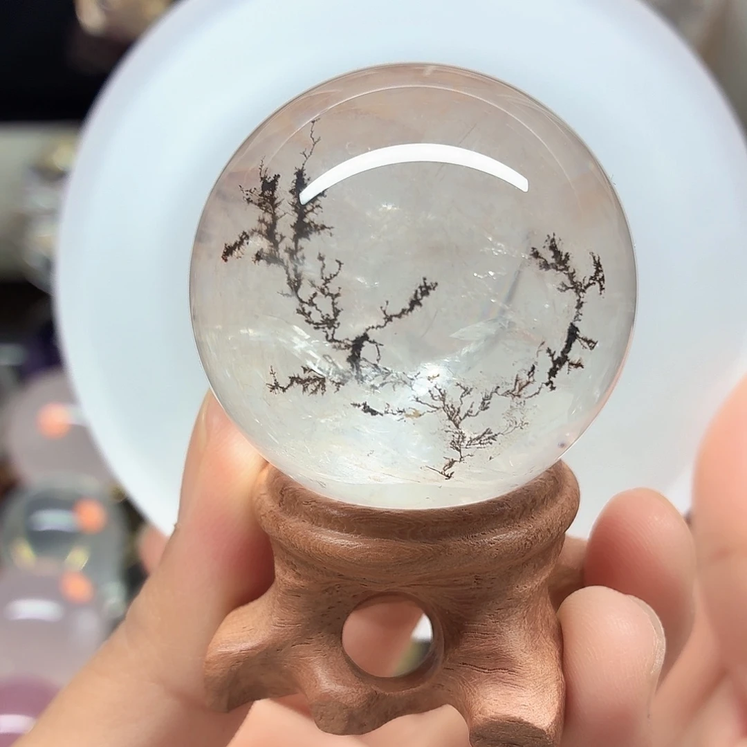 水晶珠宝半成品未镶嵌发财树44