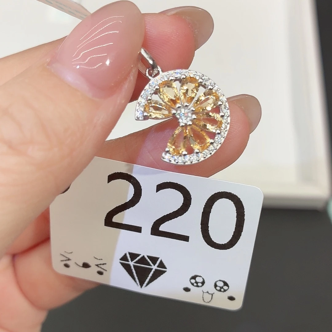 珠宝半成品银S925镶嵌水晶