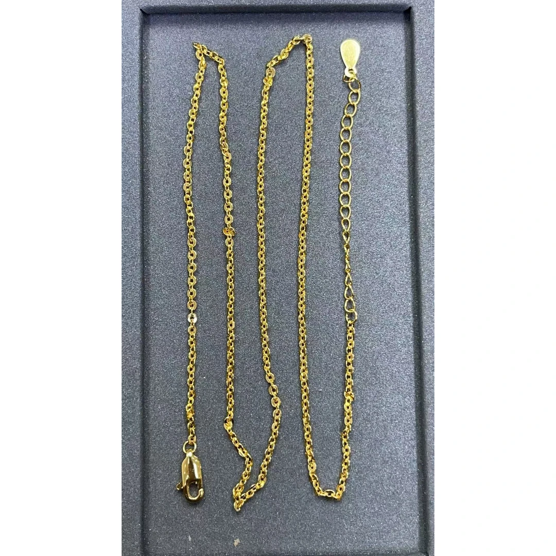 项链 项链 福玺甄选黄圈圈项链2046