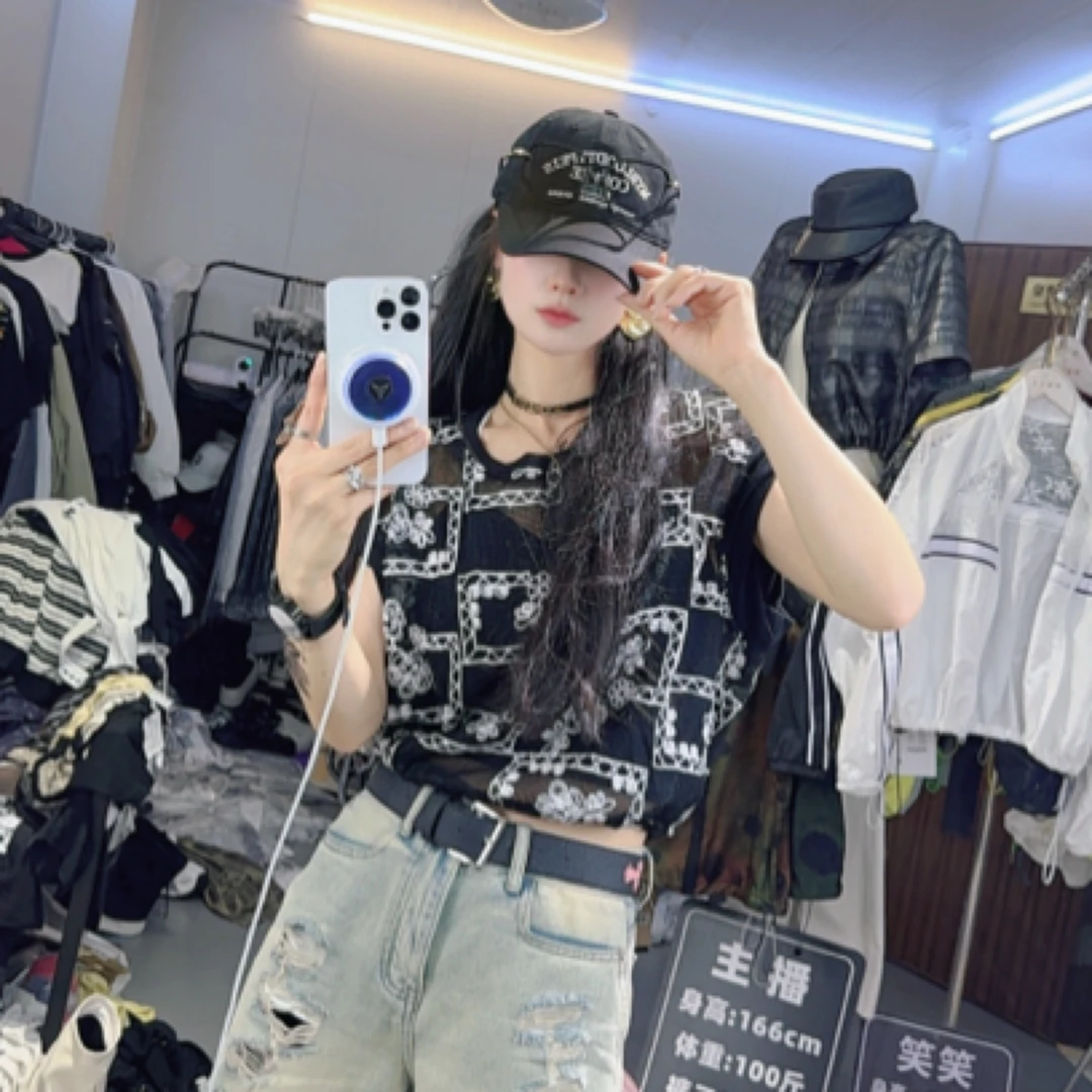 【C度笑笑力推】093、080新品时尚小众设计师款条纹T恤衫