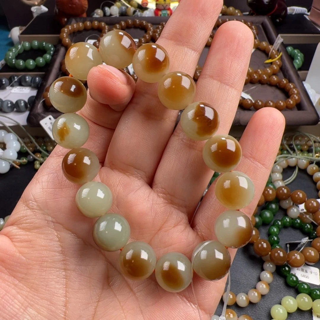 和田玉手链未镶嵌