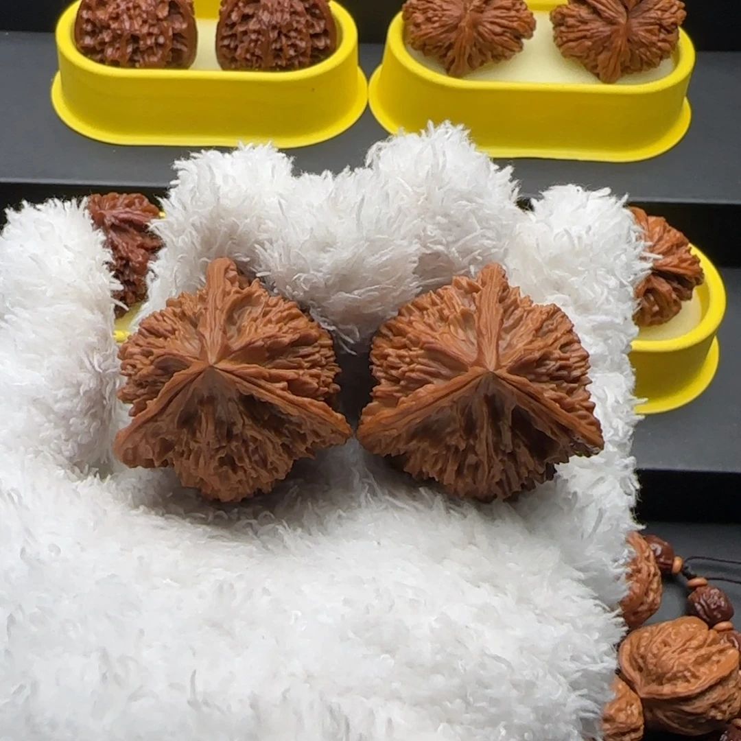 文玩核桃把件流星雨奔全42