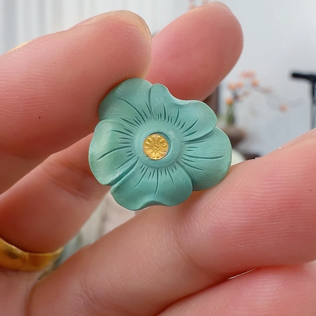 绿松石未镶嵌珠宝半成品