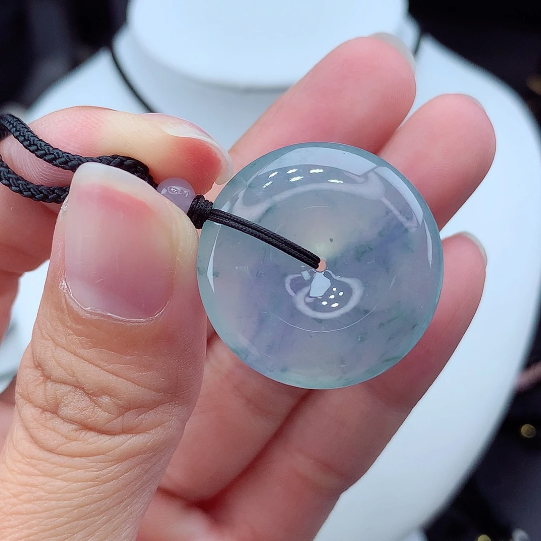 颈饰未镶嵌翡翠编号39尺寸27-5.8