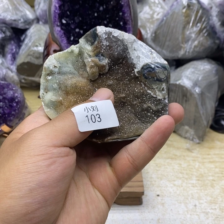 未镶嵌紫晶大型摆件（非配饰）