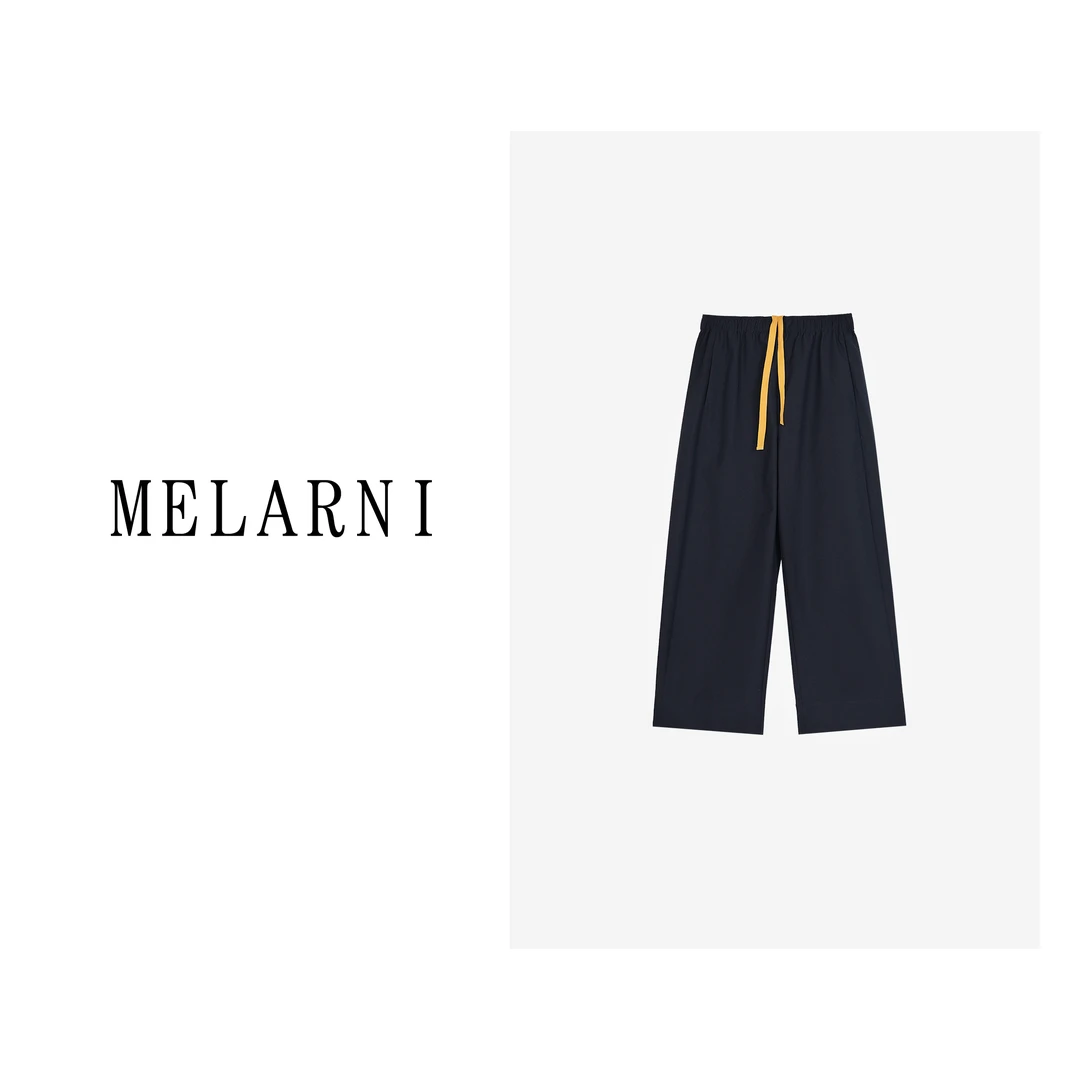 【MELARNI】运动舒适时尚户外休闲夏季宽松抽绳裤MLN11773