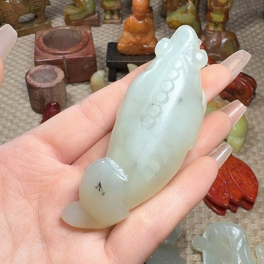 白玉菩提吊坠挂件