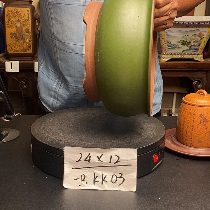 紫砂花盆货号一只KK003