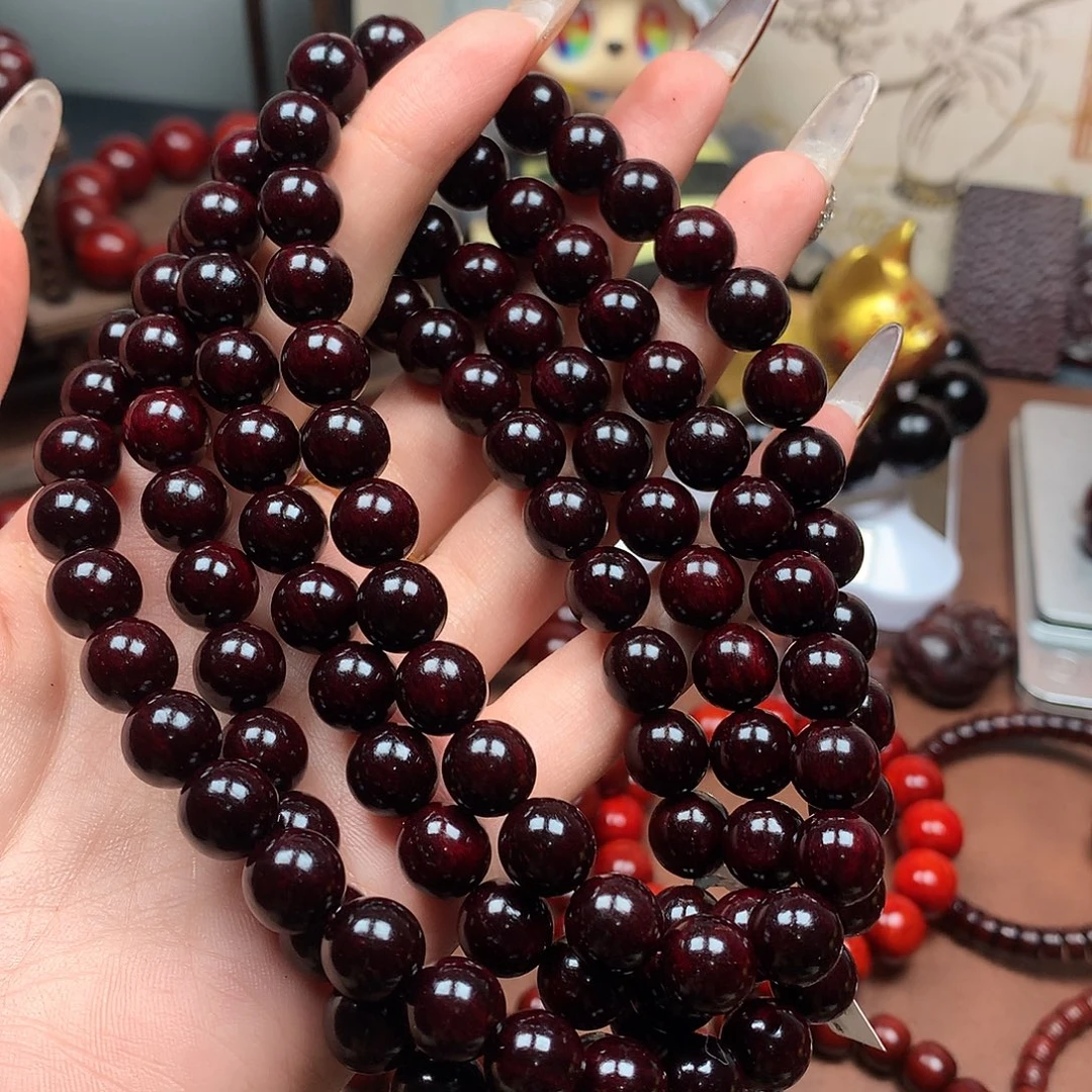 靖***洗檀香紫檀（小叶紫檀）1.0带星