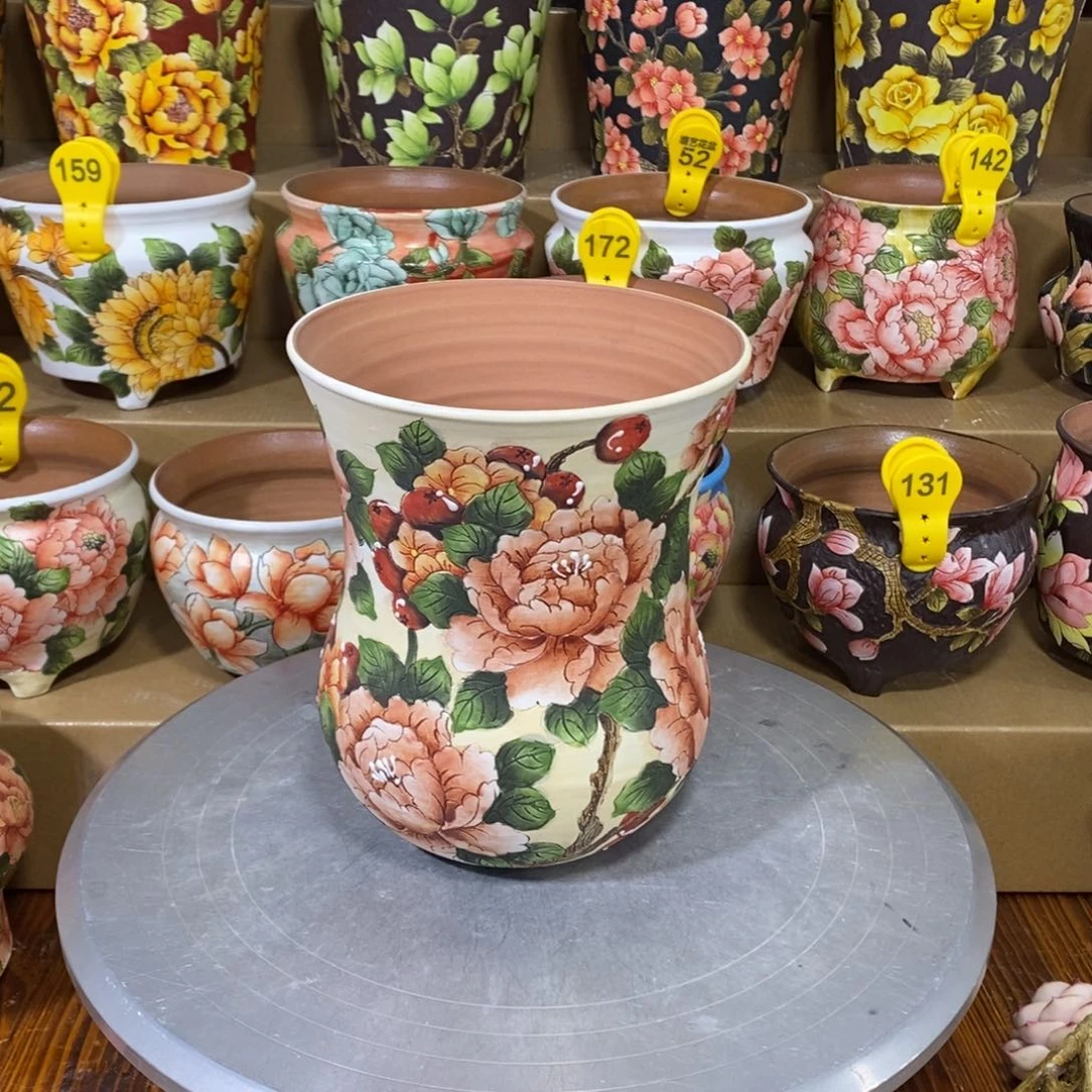 景德镇精品陶瓷花盆16/19