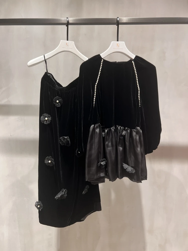 了然红标（尾货，，孤品）繁花捡漏连衣裙链接