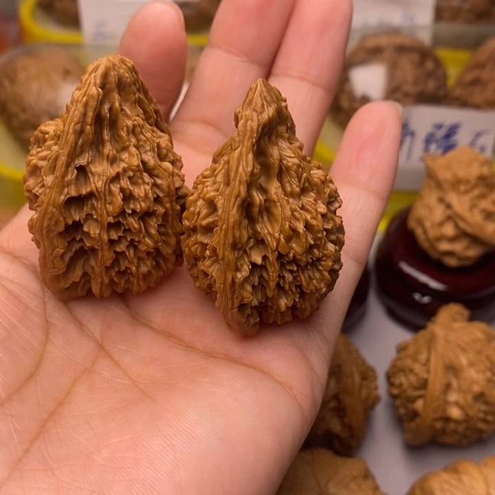 文玩核桃把件佛**三鸭嘴