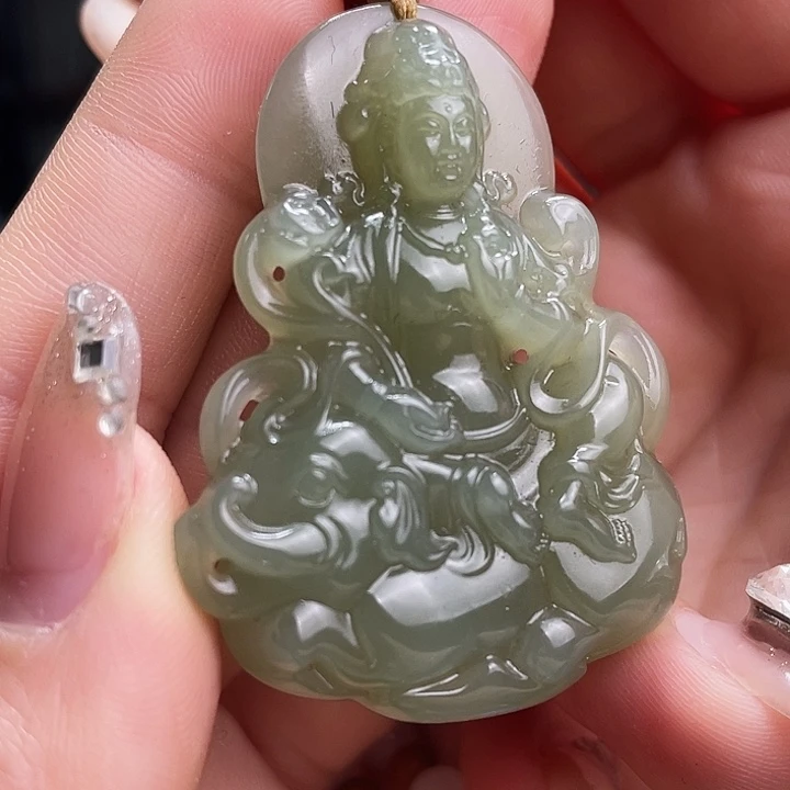 和田玉挂件未镶嵌定制发货