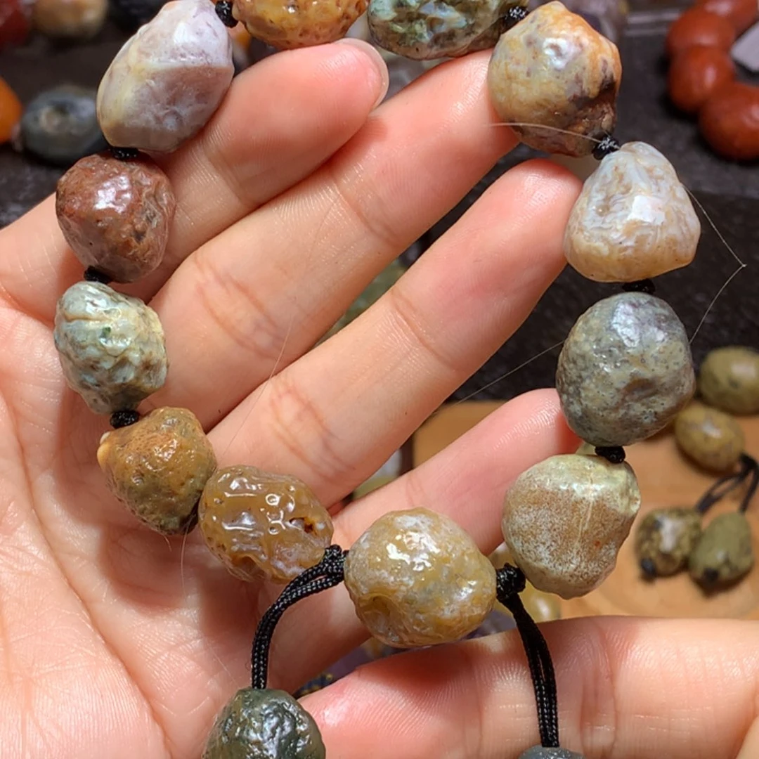 未镶嵌玛瑙/玉髓珠宝半成品