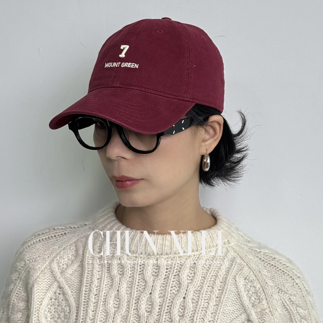 CHUNXILI/春熙里 时尚简约刺绣棒球帽D00SP51014