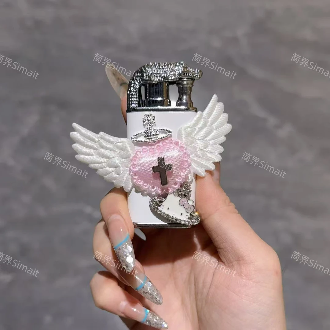 【简界品牌原创手作】可爱精致轻奢蝴蝶高级打火机送女友绝佳礼物