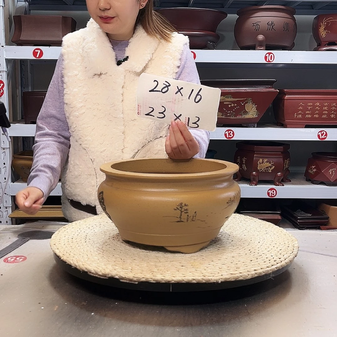花盆紫砂紫砂花盆