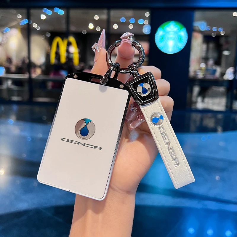 腾势D9卡片钥匙套NFC芯片N7/N8/Z9 GT智能卡包汽车锁匙扣保护壳女