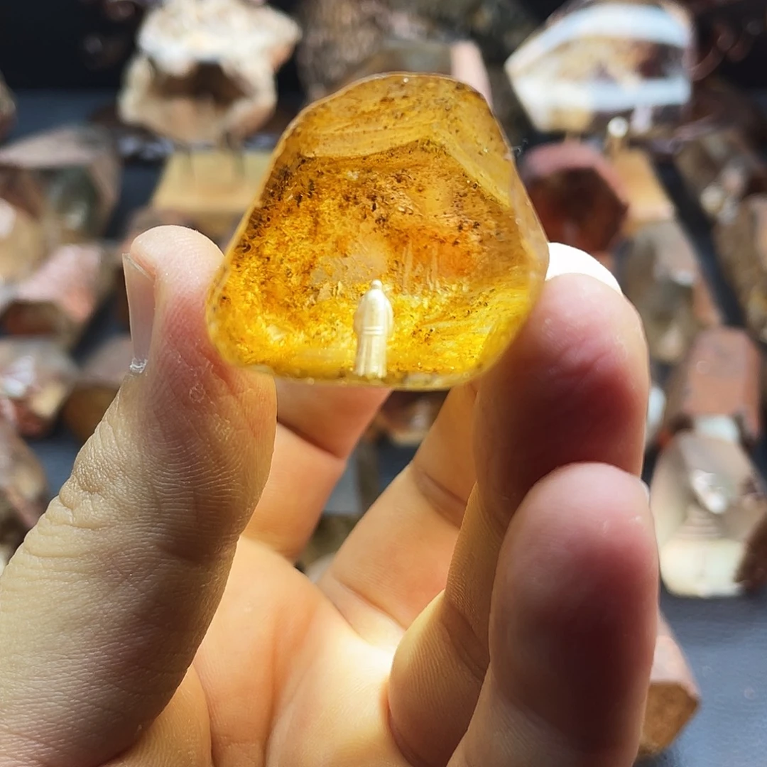 未镶嵌水晶珠宝半成品