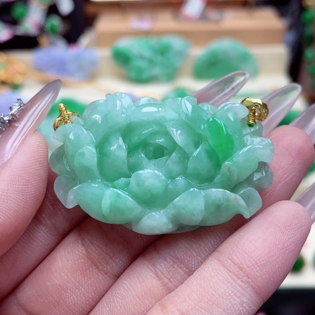 颈饰未镶嵌翡翠翡翠吊坠