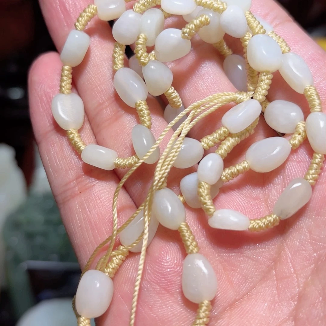 和田玉未镶嵌挂件纯**孩