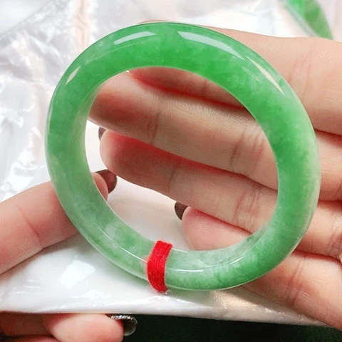 未镶嵌手镯翡翠正圈0004