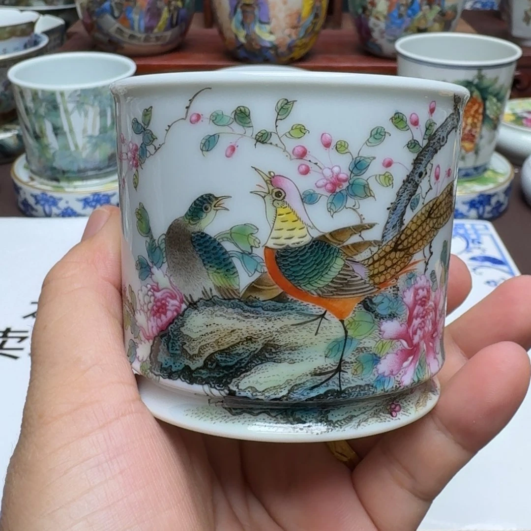 景德镇手工手绘展示