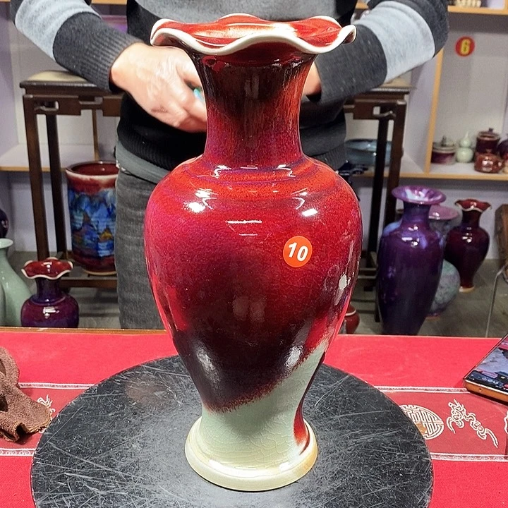 瓶中国神垕j精品钧瓷