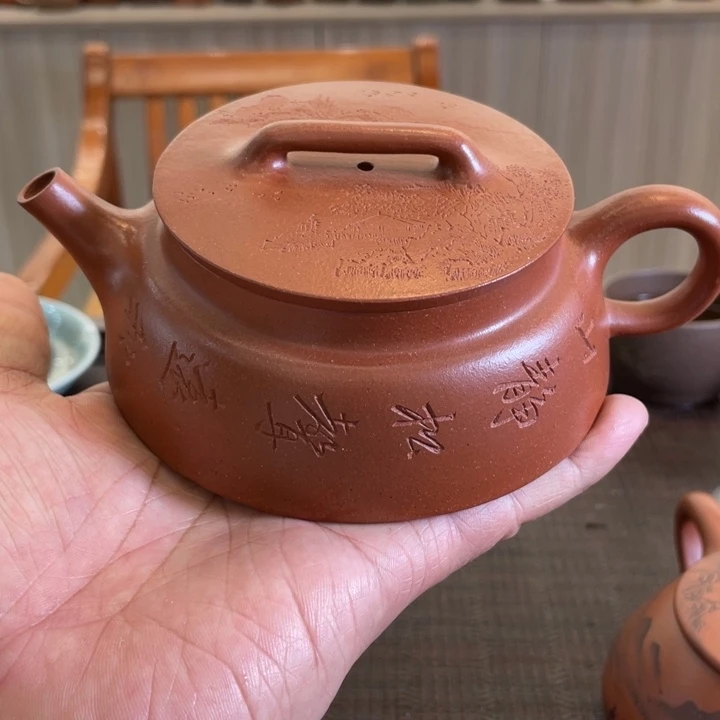 段泥茶壶降坡半手工