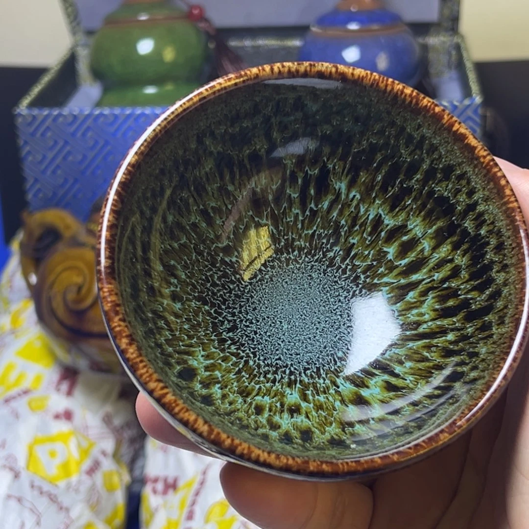 茶盏建阳建盏喝茶主人杯